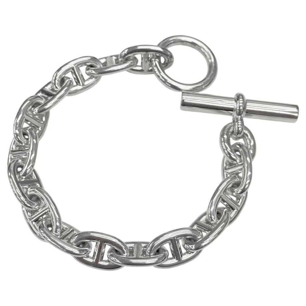 HERMES Silver Charm Bracelet - Picture 3 of 9